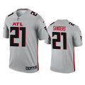 Youth Atlanta Falcons Deion Sanders Inverted Legend Jersey   Silver/Black
