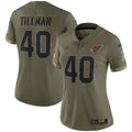 Pat Tillman Arizona Cardinals Nike Women s 2022 Salute To Service Retired Player Limited Jersey   Olive