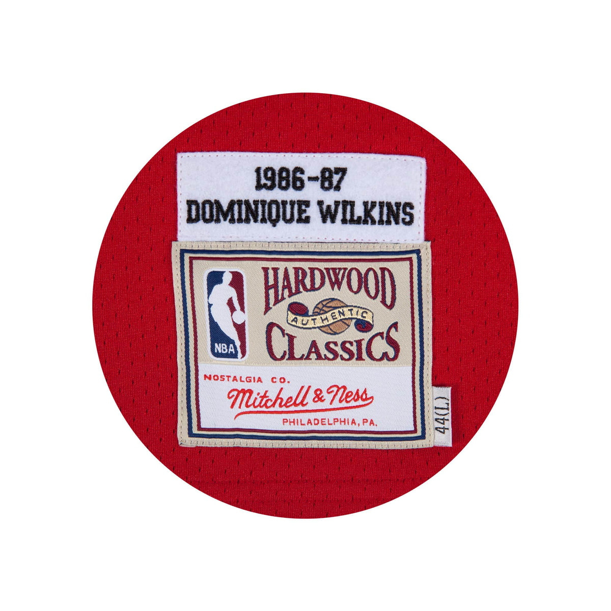 Authentic Dominique Wilkins Atlanta Hawks, NBA Jerseys 1986-87 Jersey