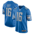 Jared Goff Detroit Lions Nike Player Game Jersey   Blue