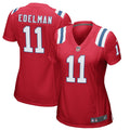 Women s Nike Julian Edelman Red New England Patriots Alternate Game Jersey
