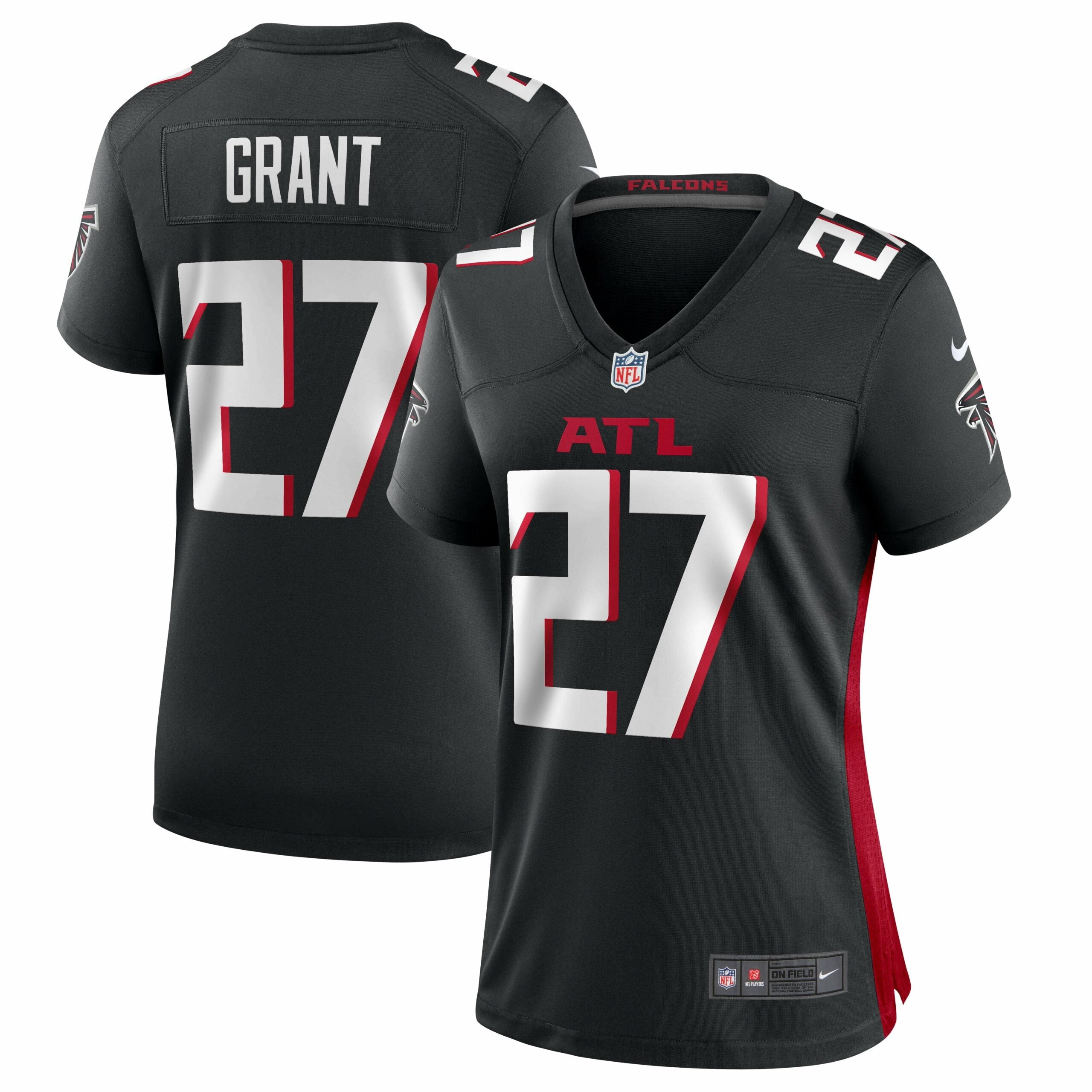 Women s Nike Richie Grant Black Atlanta Falcons Game Jersey