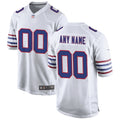 Buffalo Bills Nike Alternate Custom Game Jersey   White