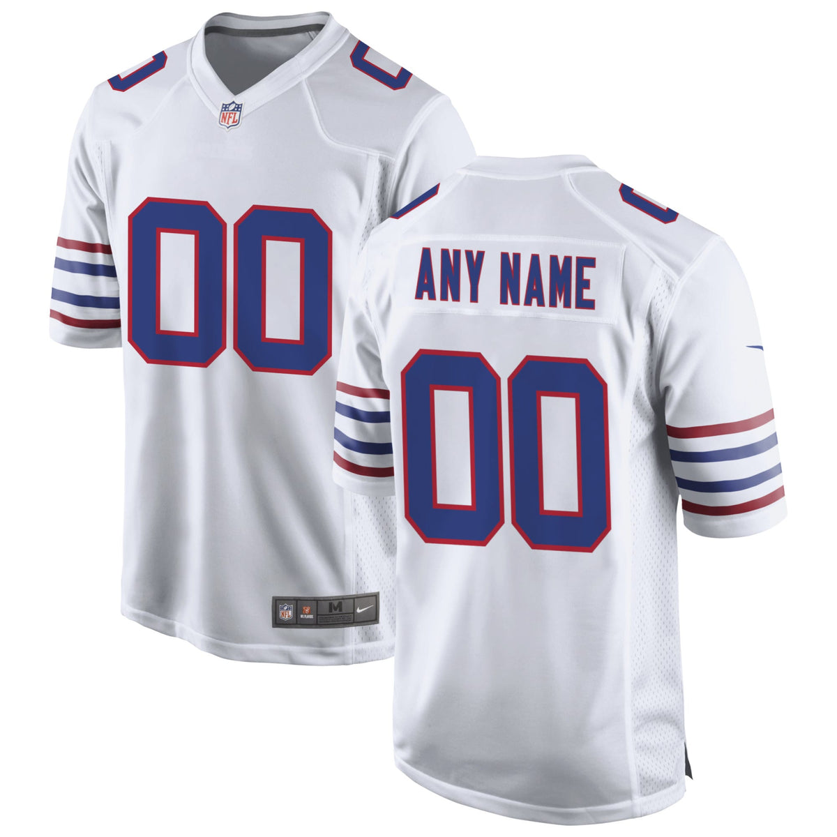 Buffalo Bills Nike Alternate Custom Game Jersey   White