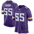 Men s Nike Anthony Barr Purple Minnesota Vikings Game Jersey