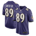 Men s Nike Steve Smith Sr. Purple Baltimore Ravens Retired Player Game Jersey