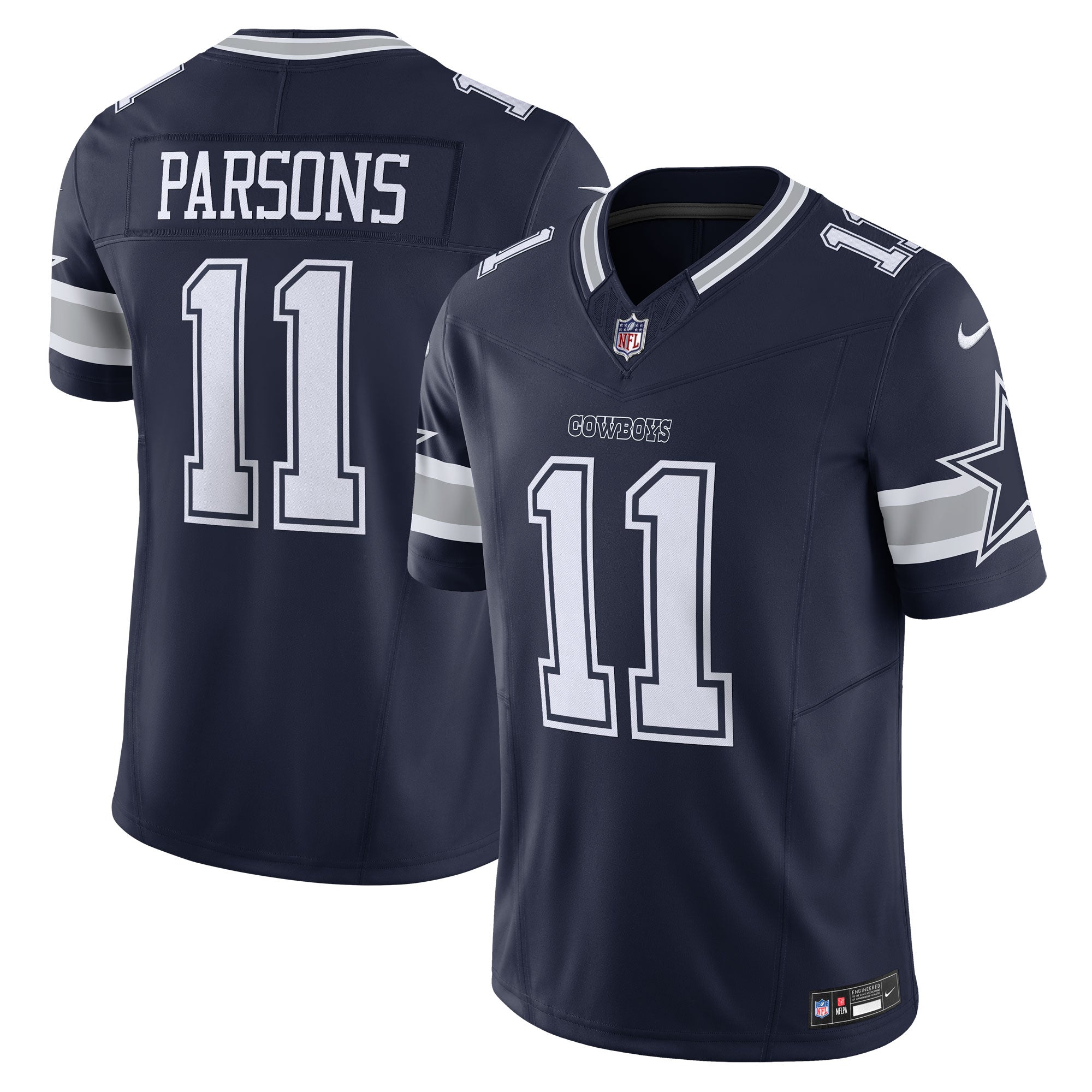 Micah Parsons Dallas Cowboys Nike Vapor F.U.S.E. Limited Jersey   Navy