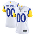 Los Angeles Rams Nike Women s Alternate Custom Jersey   White