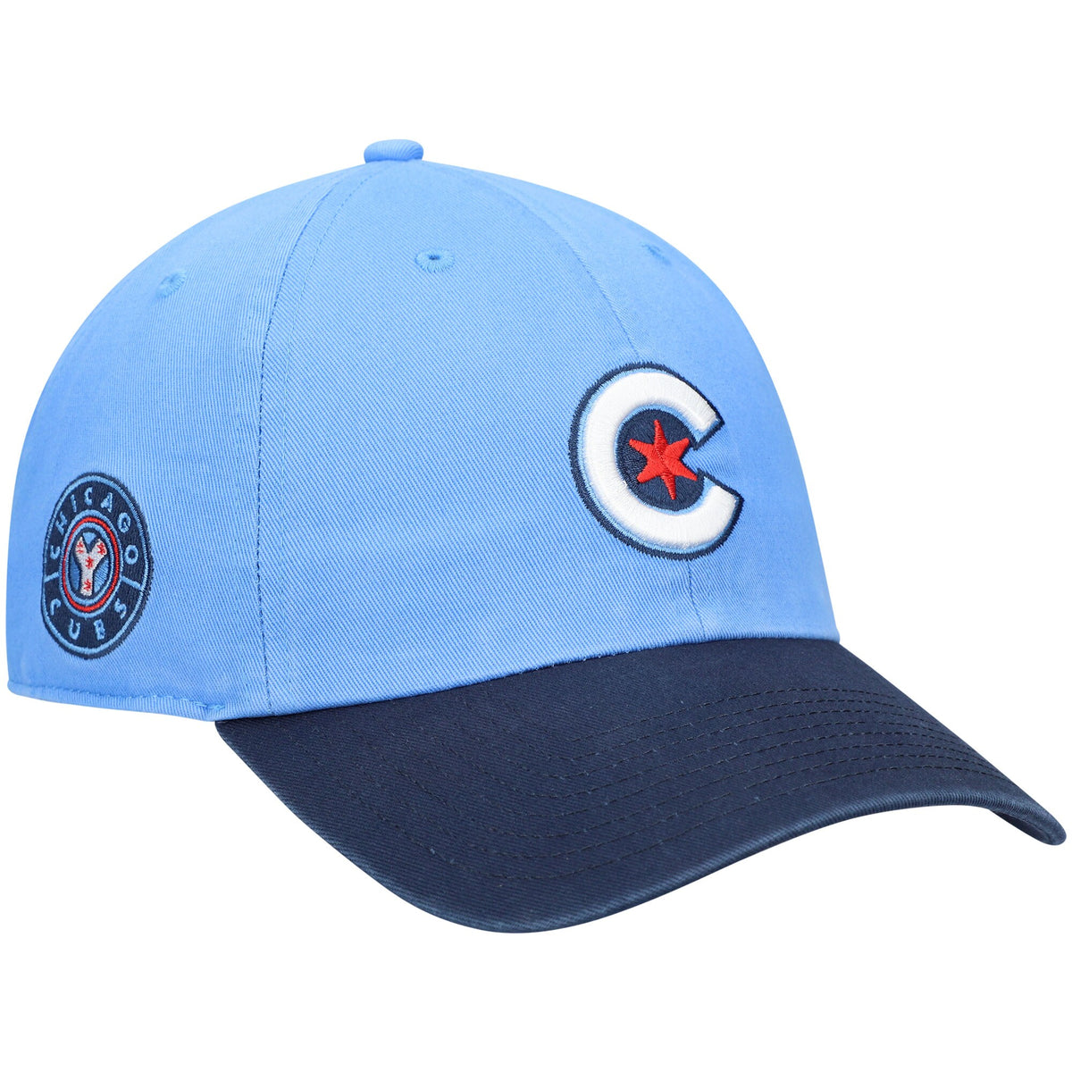 Chicago Cubs '47 City Connect Clean Up Adjustable Hat - Light Blue