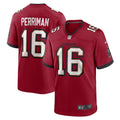Men s Nike Breshad Perriman Red Tampa Bay Buccaneers Game Player Jersey