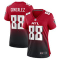 Tony Gonzalez Atlanta Falcons Nike Women s Retired Game Jersey   Red