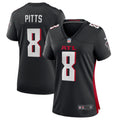 Kyle Pitts Atlanta Falcons Nike Women s 2021 NFL Draft First Round Pick Player Game Jersey   Black