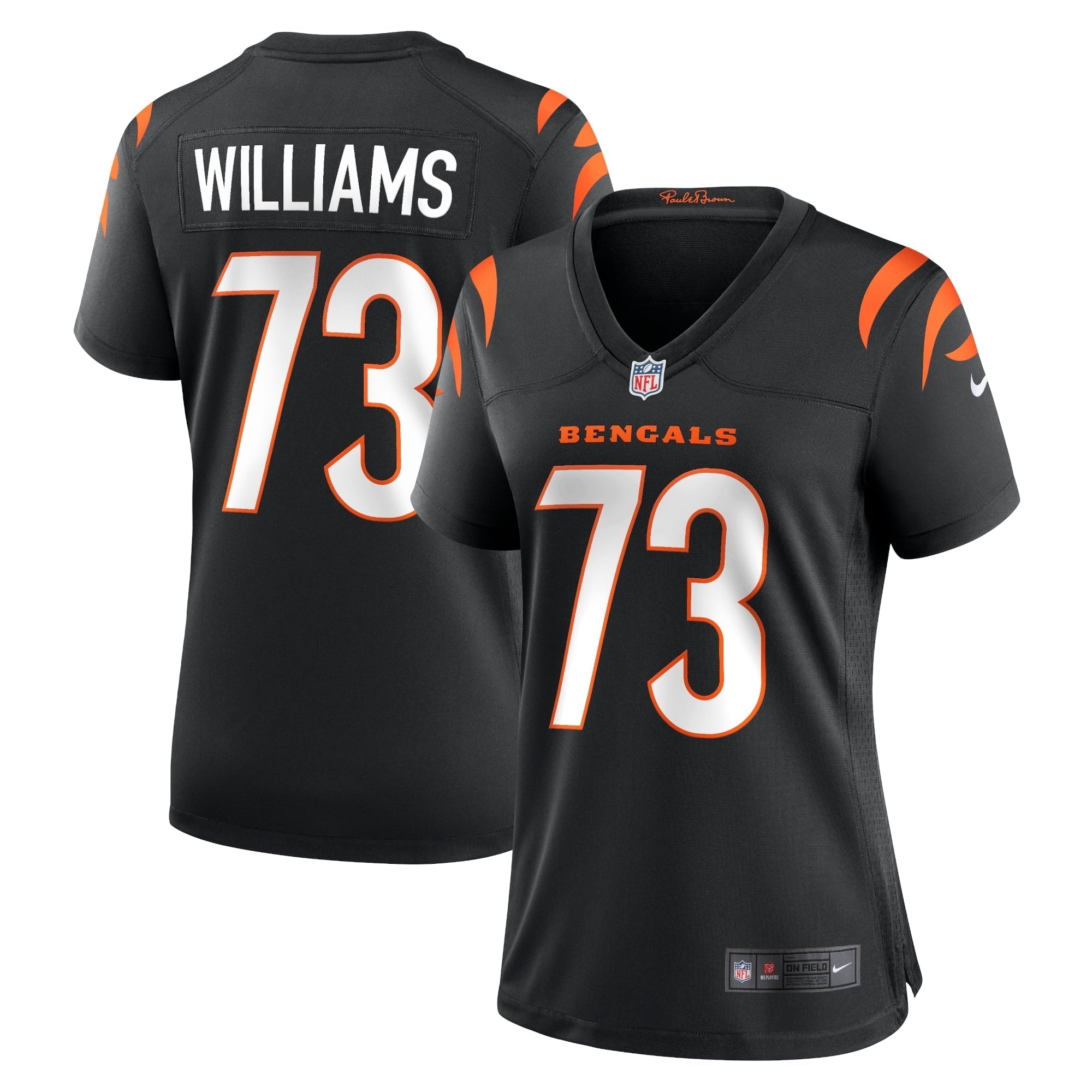 Women s Nike Jonah Williams Black Cincinnati Bengals Game Jersey