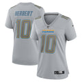 Justin Herbert Los Angeles Chargers Nike Women s Atmosphere Fashion Game Jersey   Gray
