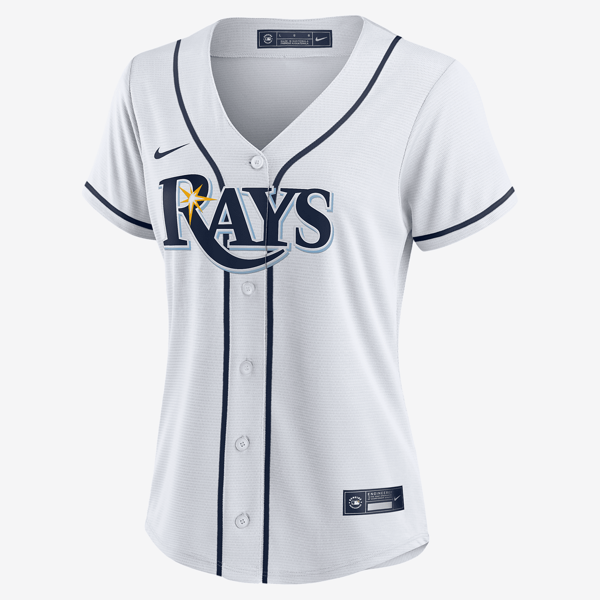 MLB Tampa Bay Rays Women's Replica Baseball Jersey - White