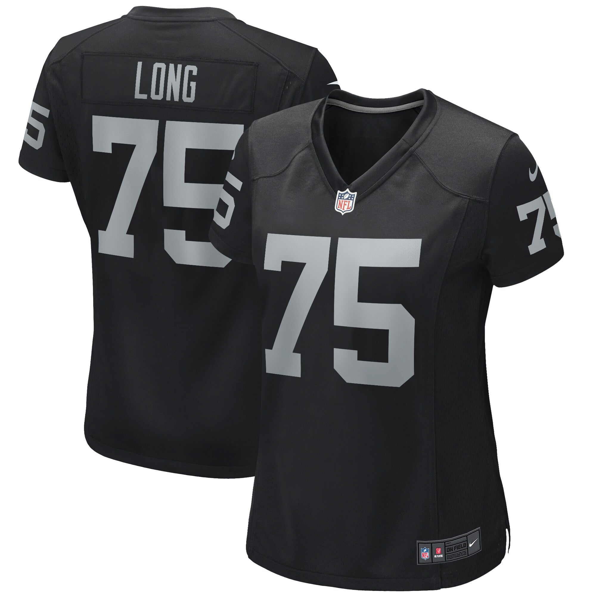 Howie Long Las Vegas Raiders Nike Women s Game Retired Player Jersey   Black