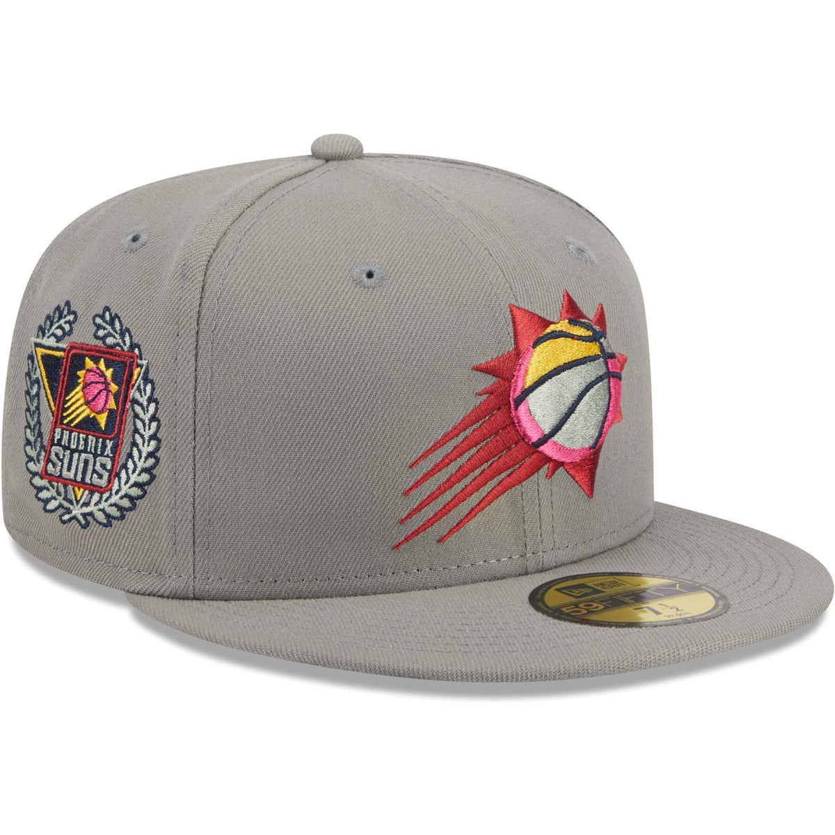 Phoenix Suns New Era Color Pack 59FIFTY Fitted Hat - Gray