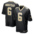 Thomas Morestead New Orleans Saints Nike Game Jersey   Black