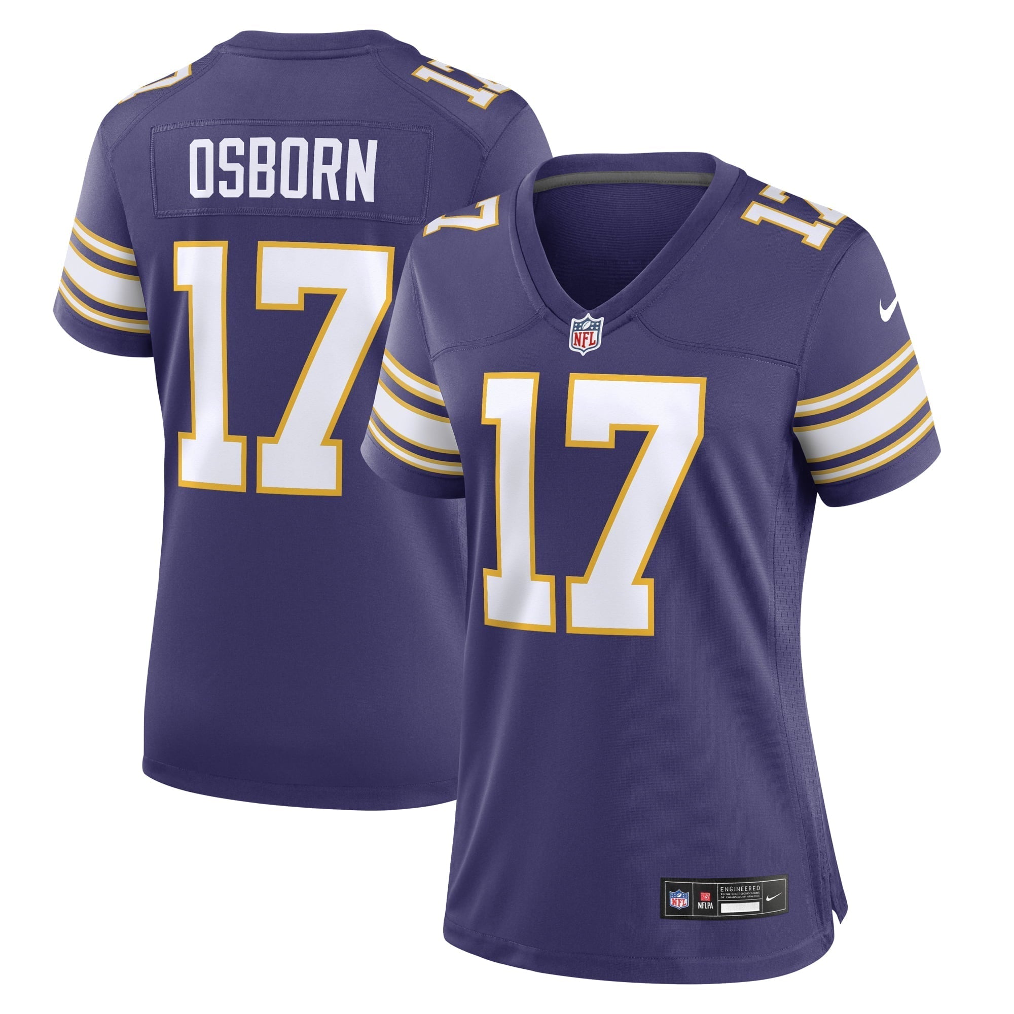Women s Nike K.J. Osborn Purple Minnesota Vikings Classic Player Game Jersey