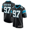Yetur Gross-Matos Carolina Panthers Nike Player Game Jersey   Black