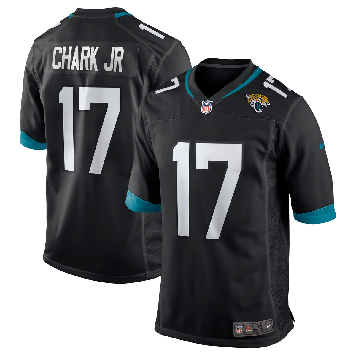 D.J. Chark Jacksonville Jaguars Nike Game Jersey   Black