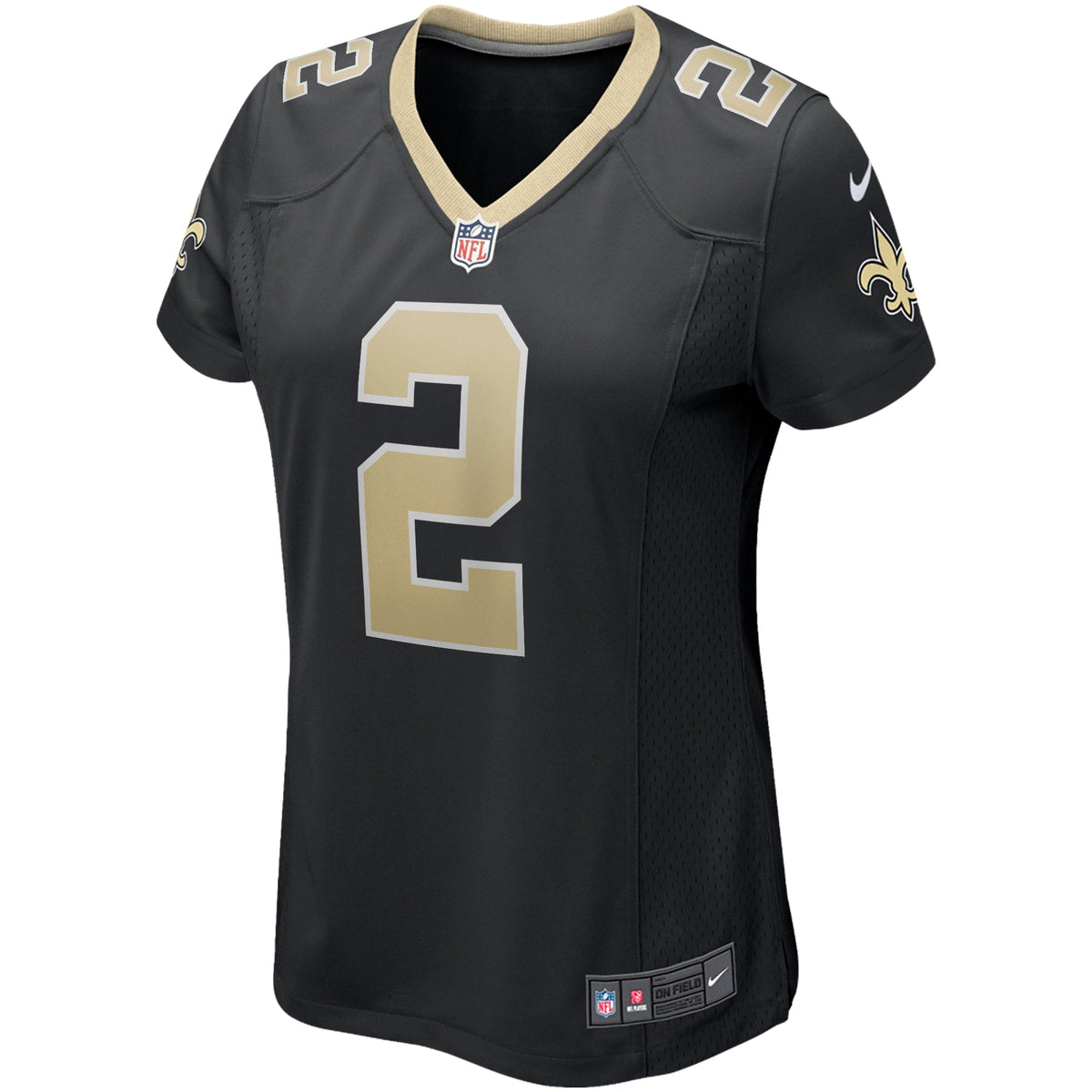 Women s Nike Jameis Winston Black New Orleans Saints Game Jersey