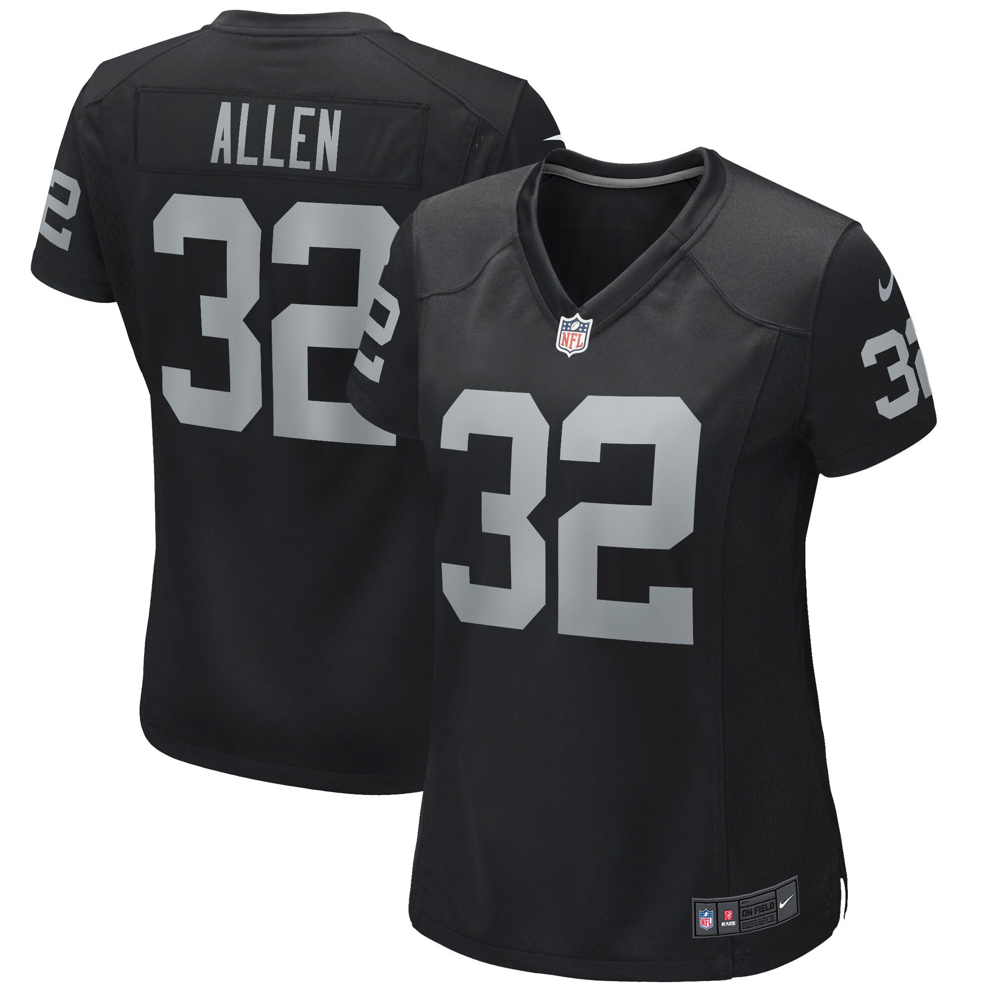 Marcus Allen Las Vegas Raiders Nike Women s Game Retired Player Jersey   Black