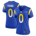Byron Young Los Angeles Rams Nike Women s Home Game Jersey   Royal
