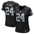 Marcus Peters Las Vegas Raiders Nike Women s Team Game Jersey    Black