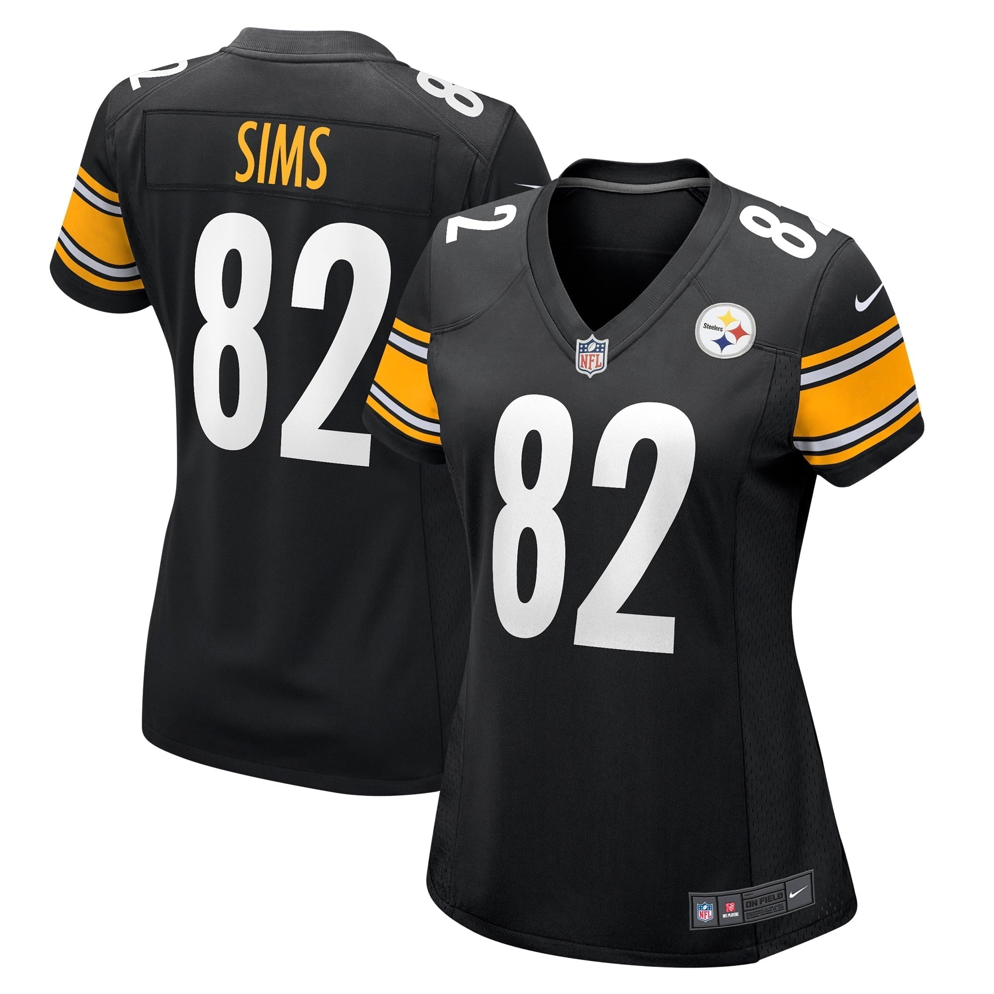 Women s Nike Steven Sims Black Pittsburgh Steelers Game Jersey