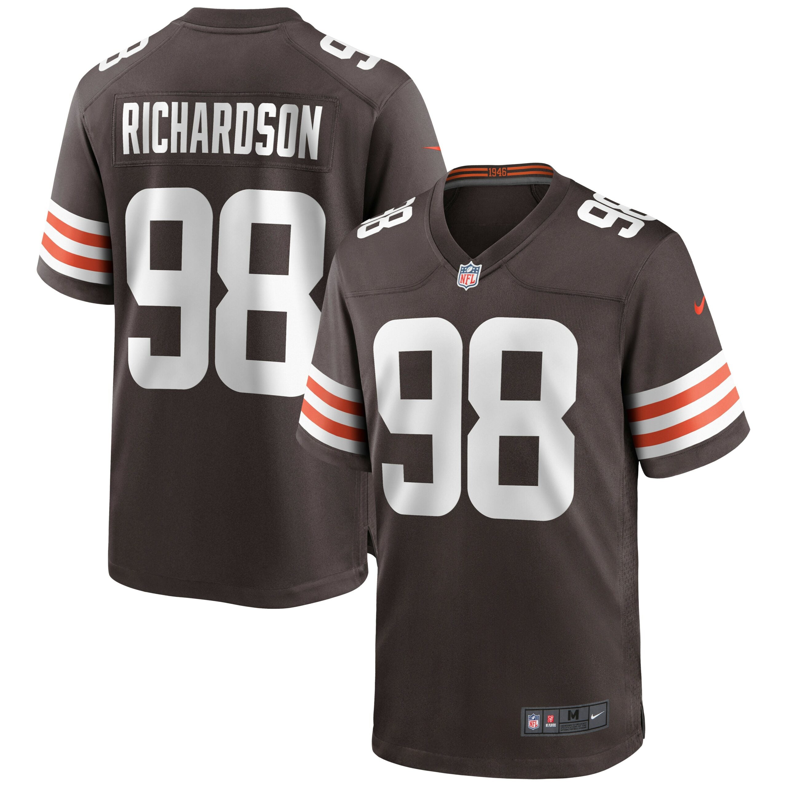 Sheldon Richardson Cleveland Browns Nike Game Jersey   Brown