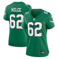 Jason Kelce Philadelphia Eagles Nike Women s Player Jersey   Kelly Green