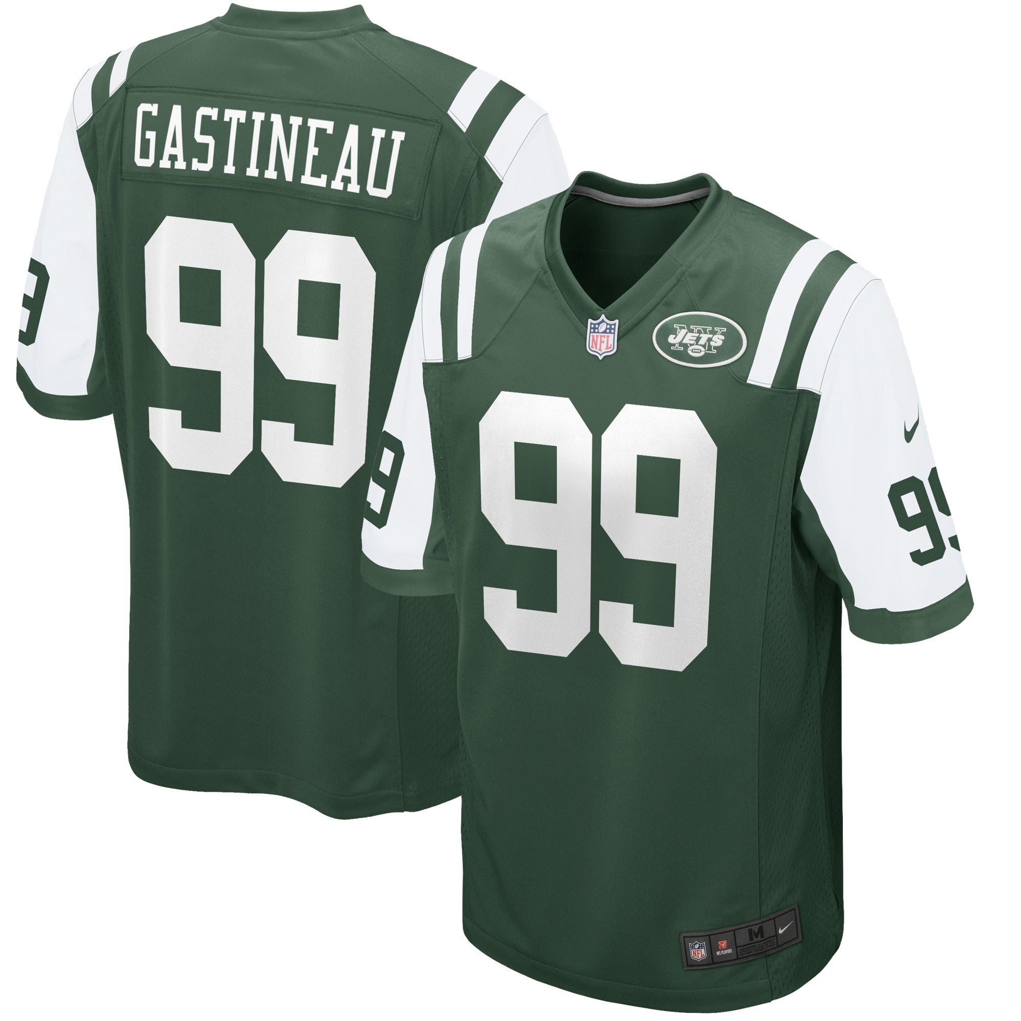 Mark Gastineau New York Jets Nike Retired Player Game Jersey   Green