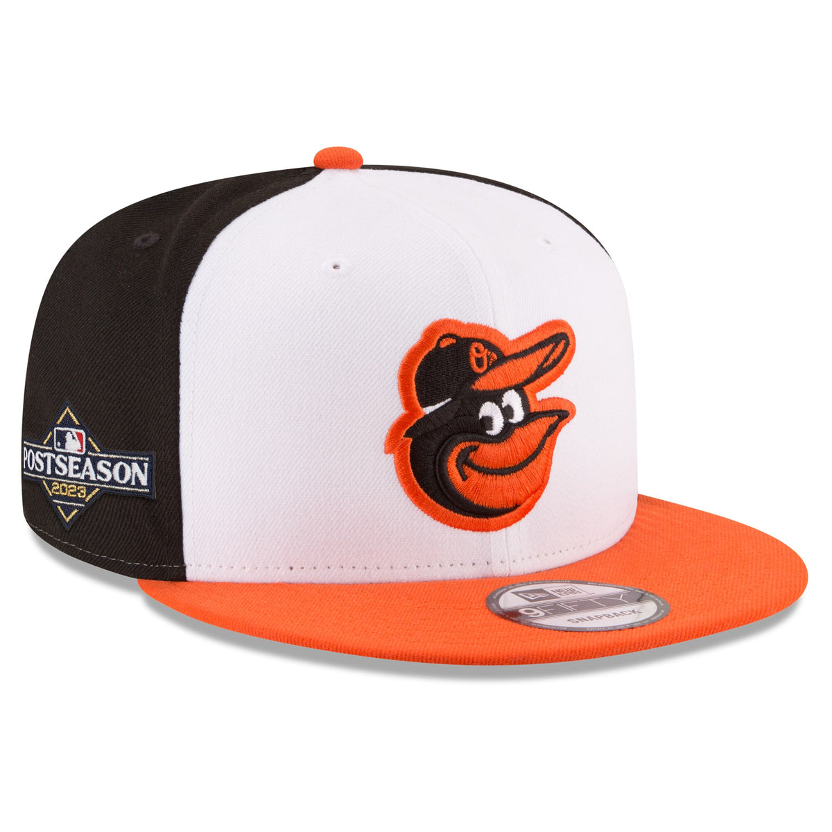 Baltimore Orioles New Era 2023 Postseason 9FIFTY Snapback Adjustable Hat - Black