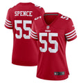 Women s Nike Akeem Spence Scarlet San Francisco 49ers Home Game Player Jersey