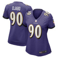 David Ojabo Baltimore Ravens Nike Women s Game Player Jersey   Purple