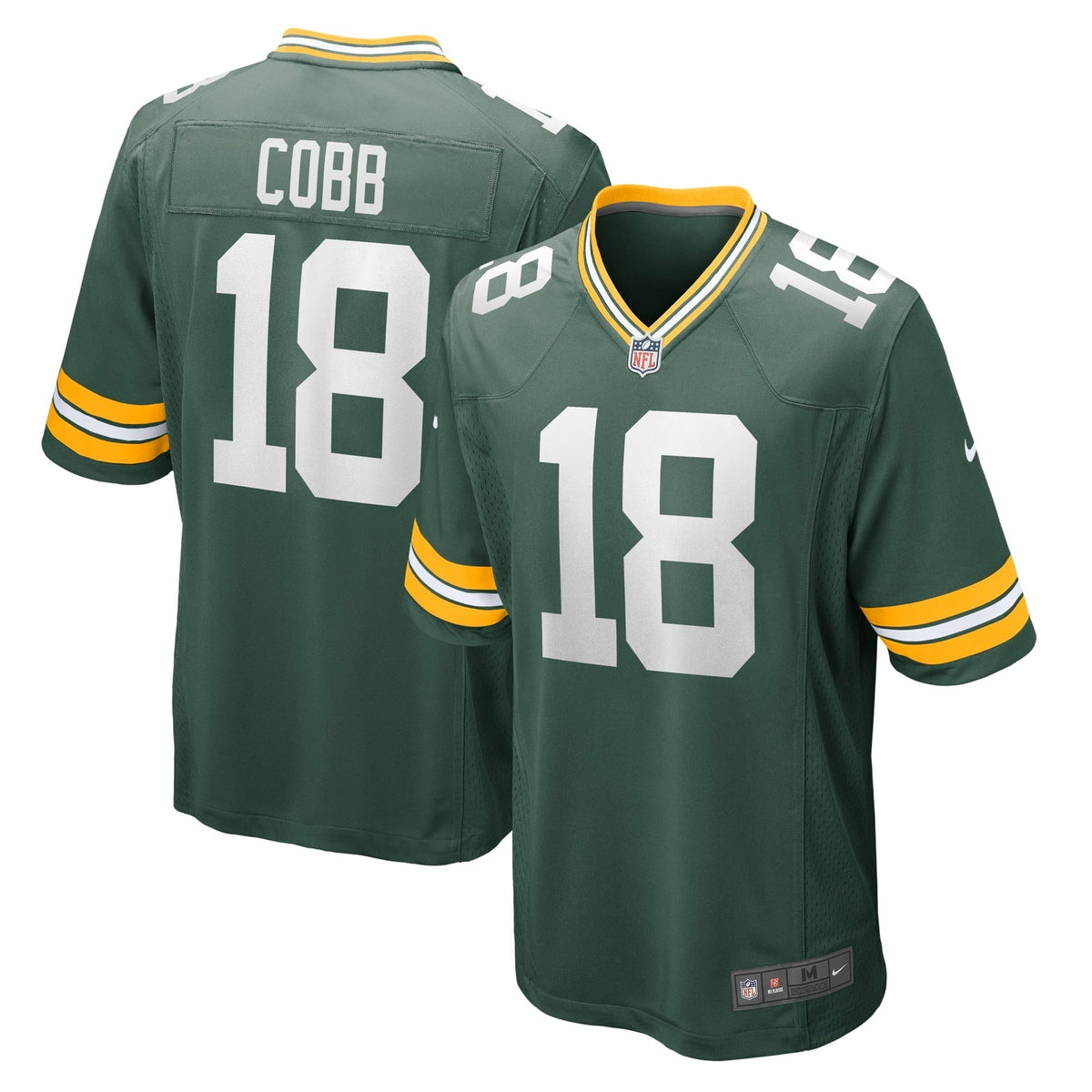 Men s Nike Randall Cobb Green Green Bay Packers Game Jersey