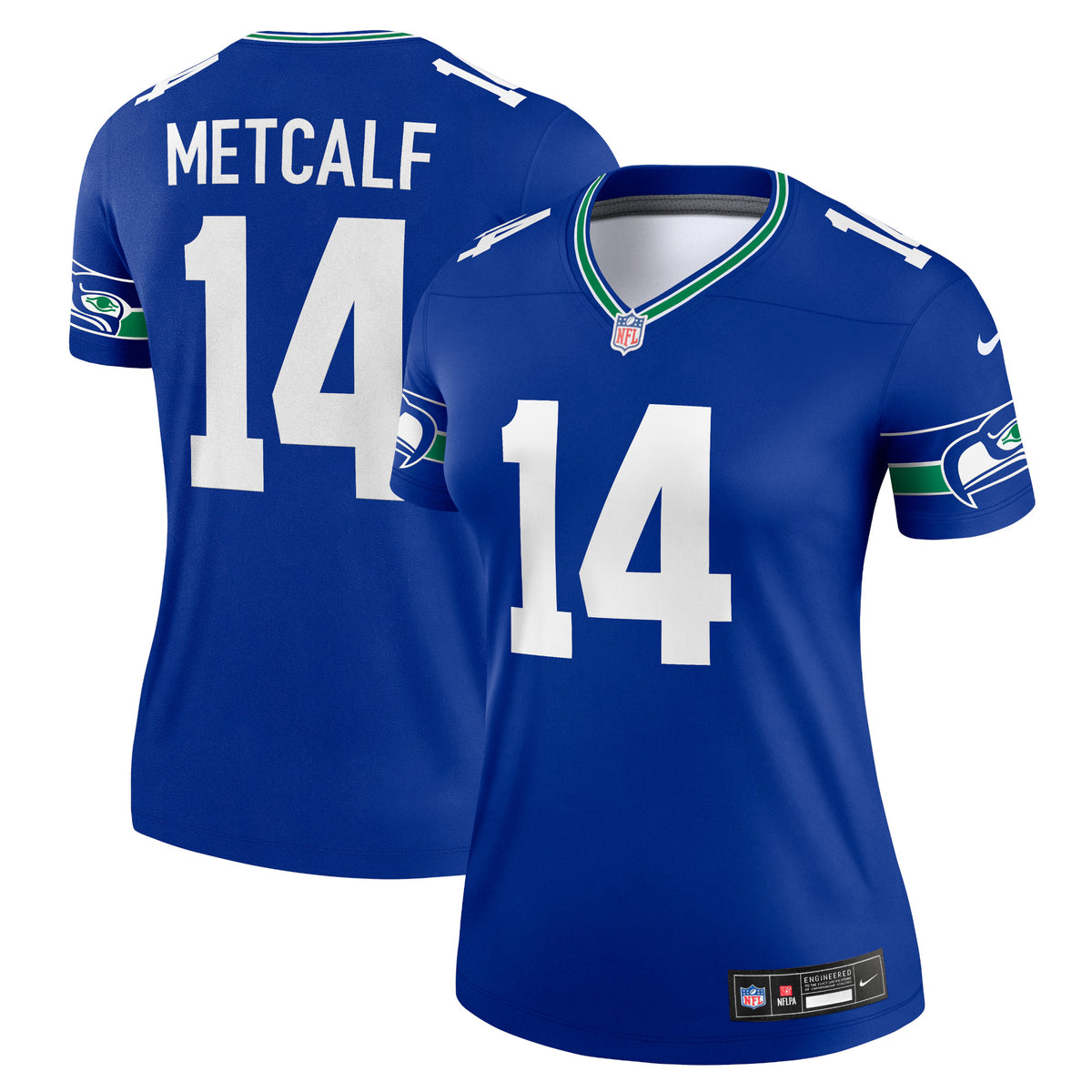 DK Metcalf Seattle Seahawks Nike Women s Alternate Legend Jersey Royal