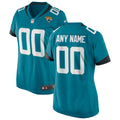 Jacksonville Jaguars Nike Women s Alternate Custom Jersey   Teal