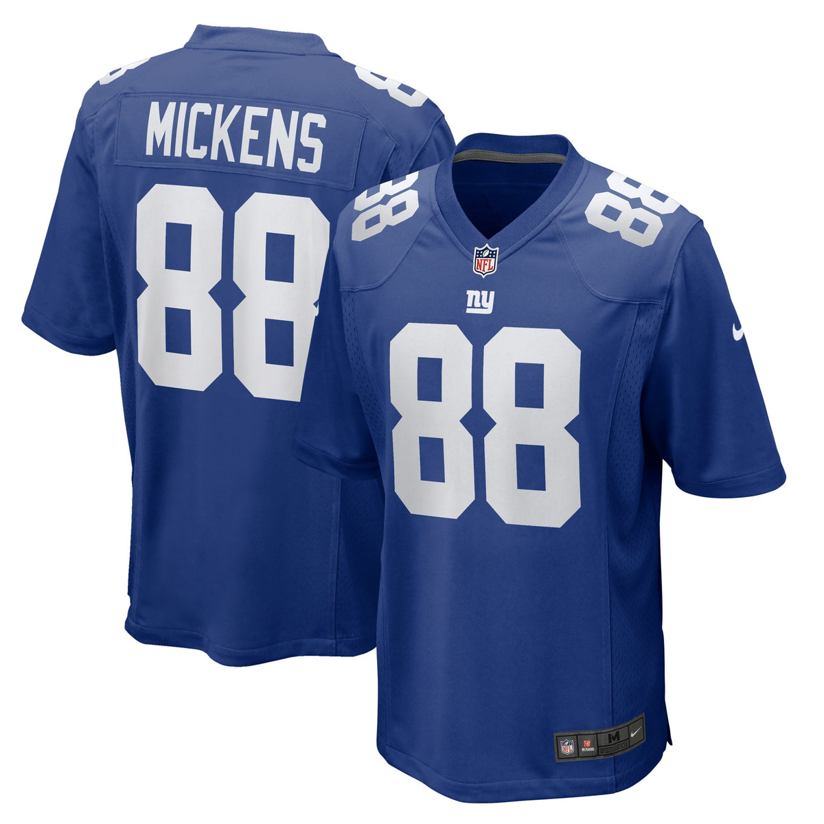 Men s Nike Jaydon Mickens Royal New York Giants Team Game Jersey