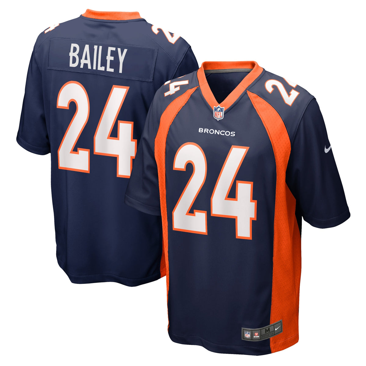 Champ Bailey Denver Broncos Nike Retired Player Jersey   Navy