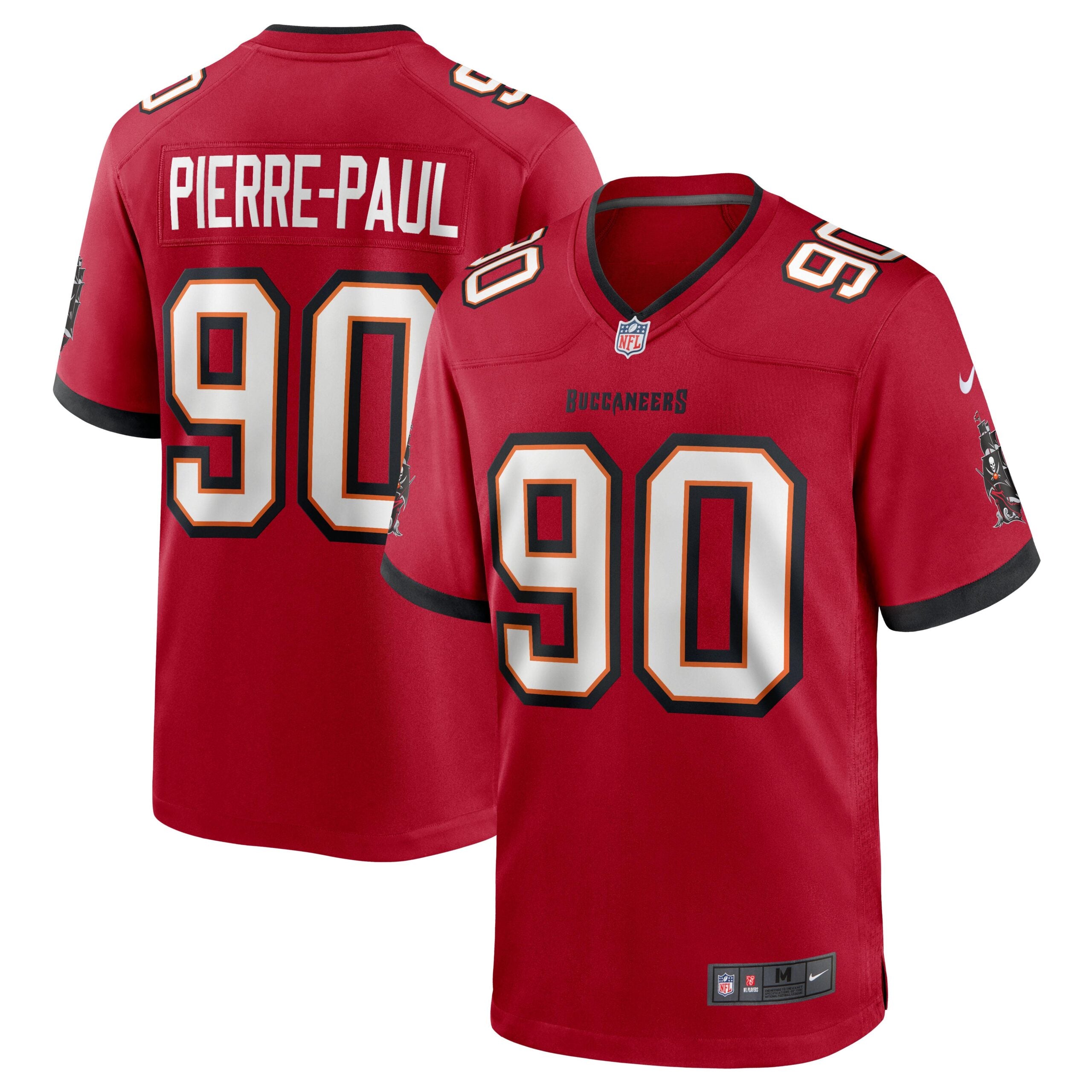 Jason Pierre-Paul Tampa Bay Buccaneers Nike Game Jersey   Red