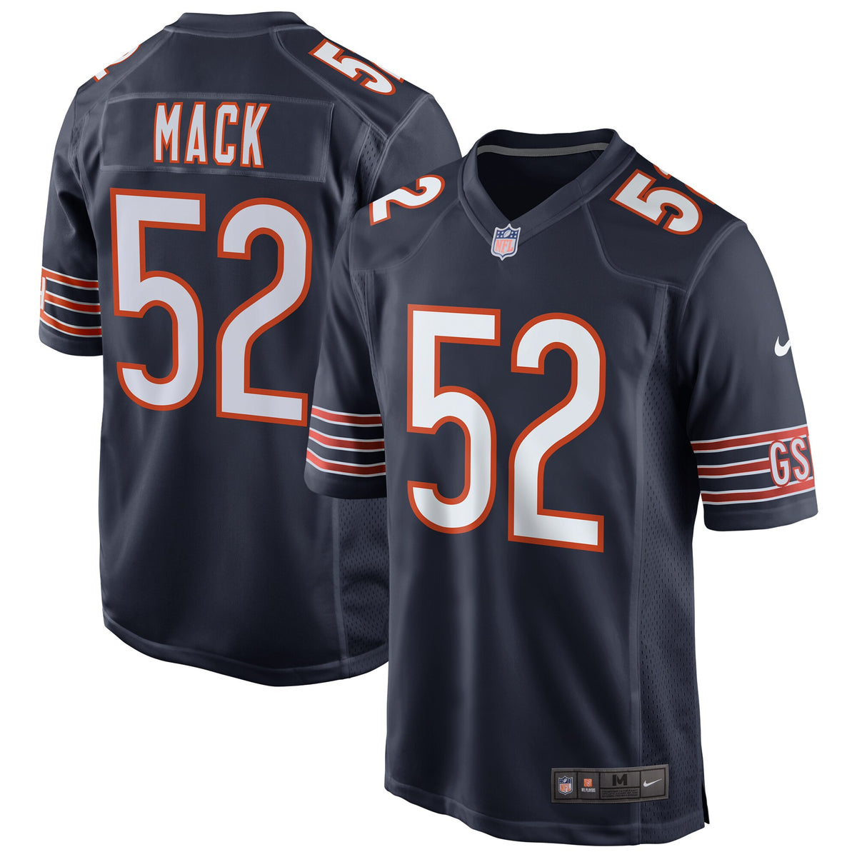 Khalil Mack Chicago Bears Nike Game Jersey   Navy