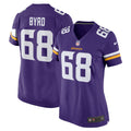 Henry Byrd Minnesota Vikings Nike Women s Team Game Jersey    Purple