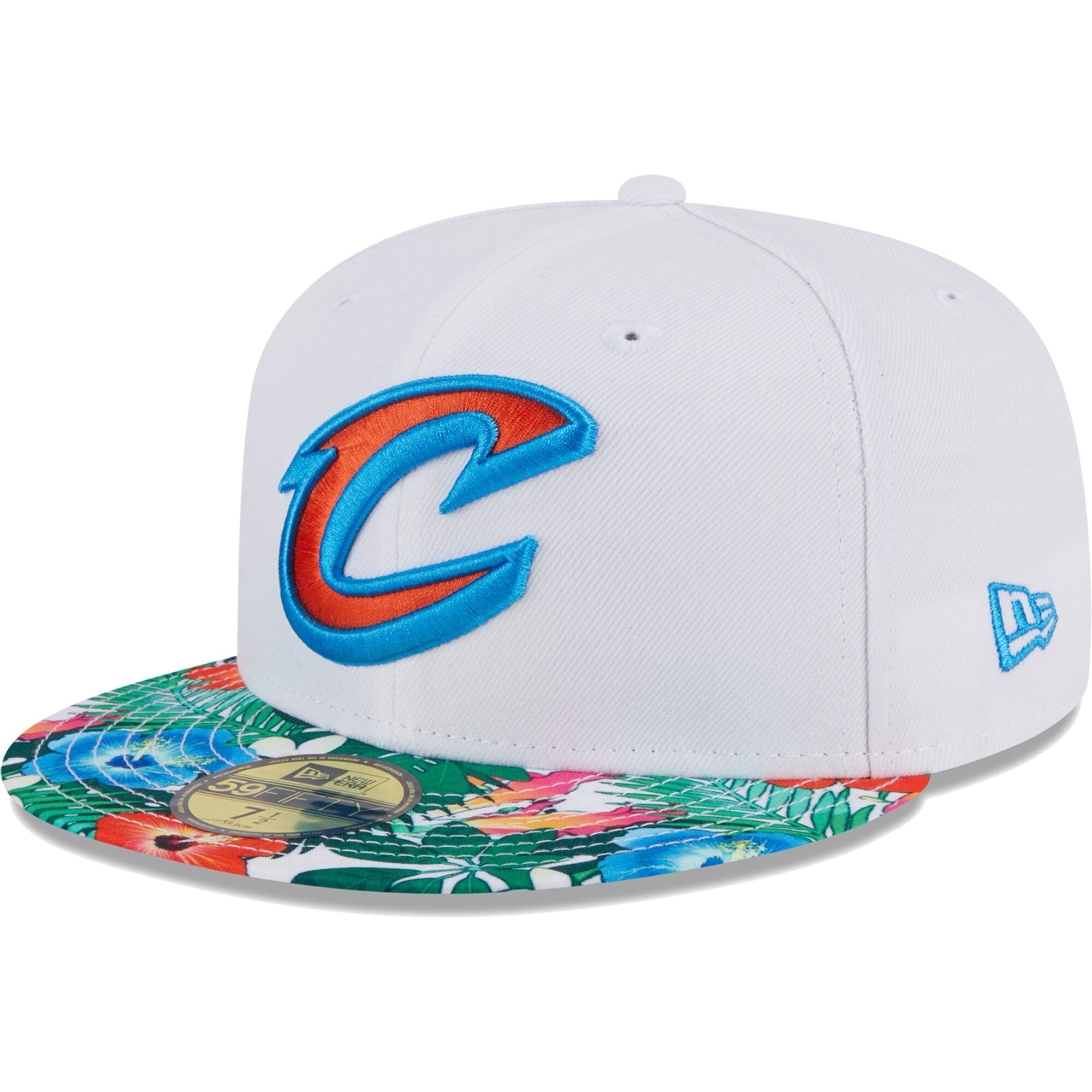 Cleveland Cavaliers New Era 59FIFTY Fitted Hat - White