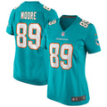 Nat Moore Miami Dolphins Nike Women s Game Retired Player Jersey   Aqua