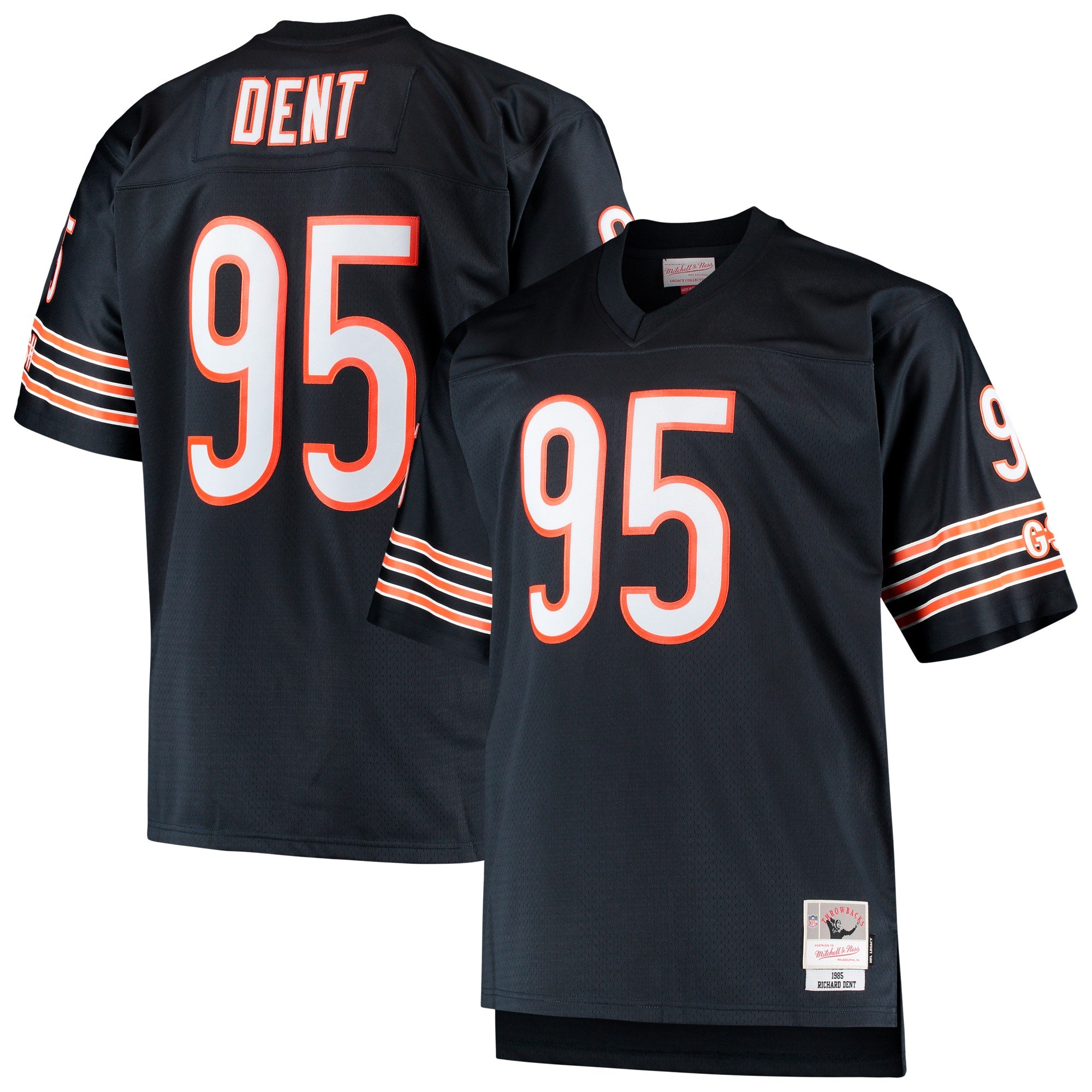 Richard Dent Chicago Bears Mitchell   Ness Big   Tall 1985 Retired Player Replica Jersey   Navy