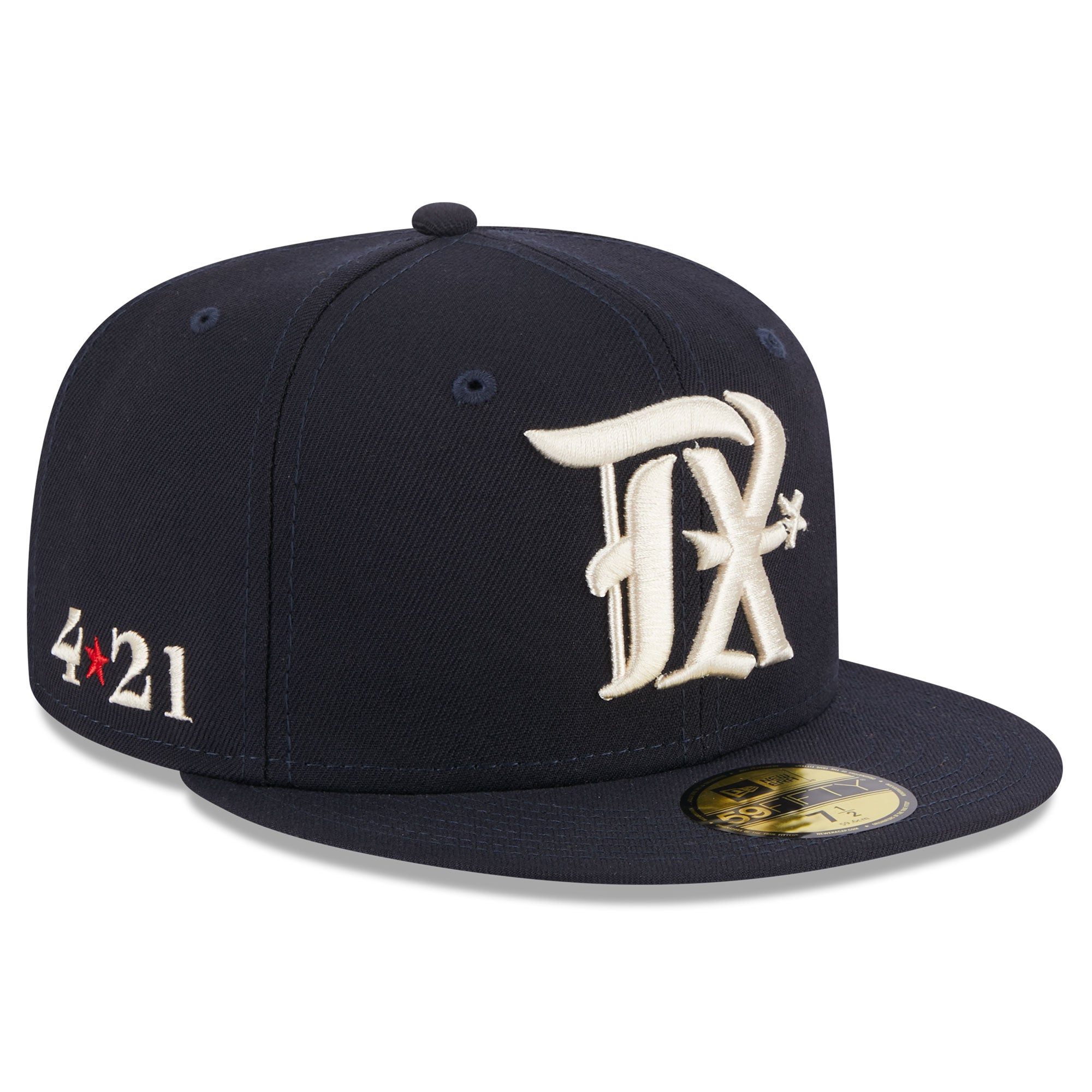 Texas Rangers New Era 2023 City Connect 59FIFTY Fitted Hat - Navy