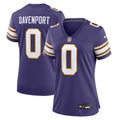 Marcus Davenport Minnesota Vikings Nike Women s Classic Player Game Jersey   Purple