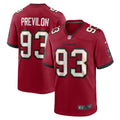 Men s Nike Willington Previlon Red Tampa Bay Buccaneers Game Player Jersey